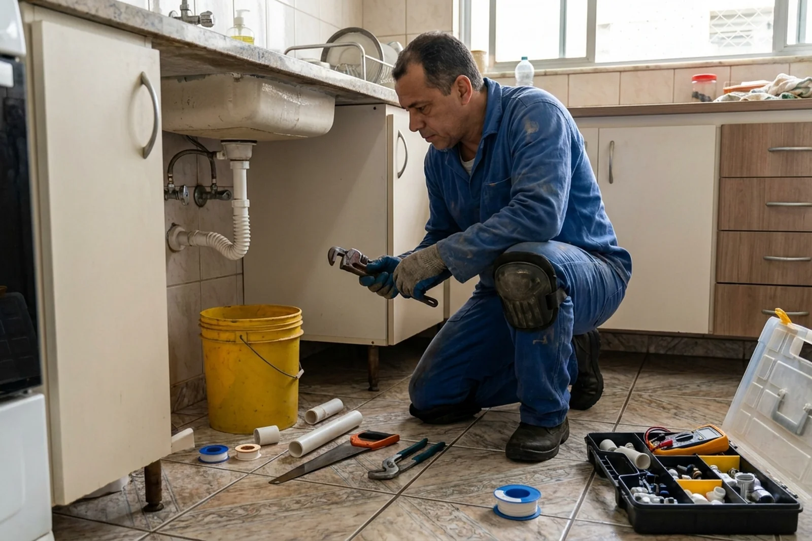Reparos hidráulicos e detecção de vazamento em na Vila Sumaré, Contagem-MG